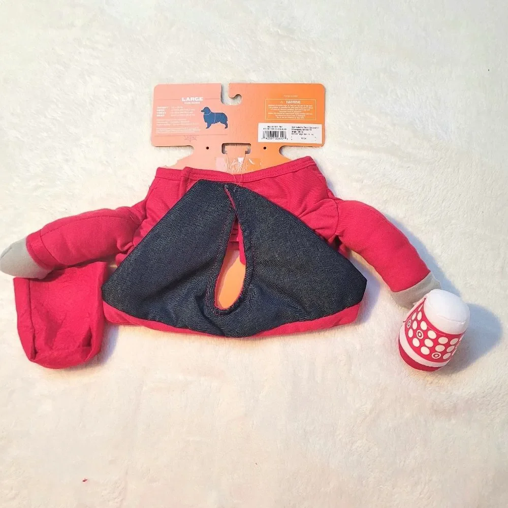 Hyde & Eek Halloween Target Shopper Walker Pet Frontal Costume Large New OOS